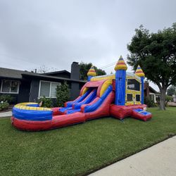 Red Blue And Yellow Combo Slide