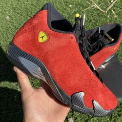 Jordan Retro 14s Ferrari $180 FIRM NO TRADES