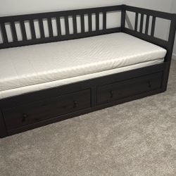 IKEA, twin trundle bed that converts into a king