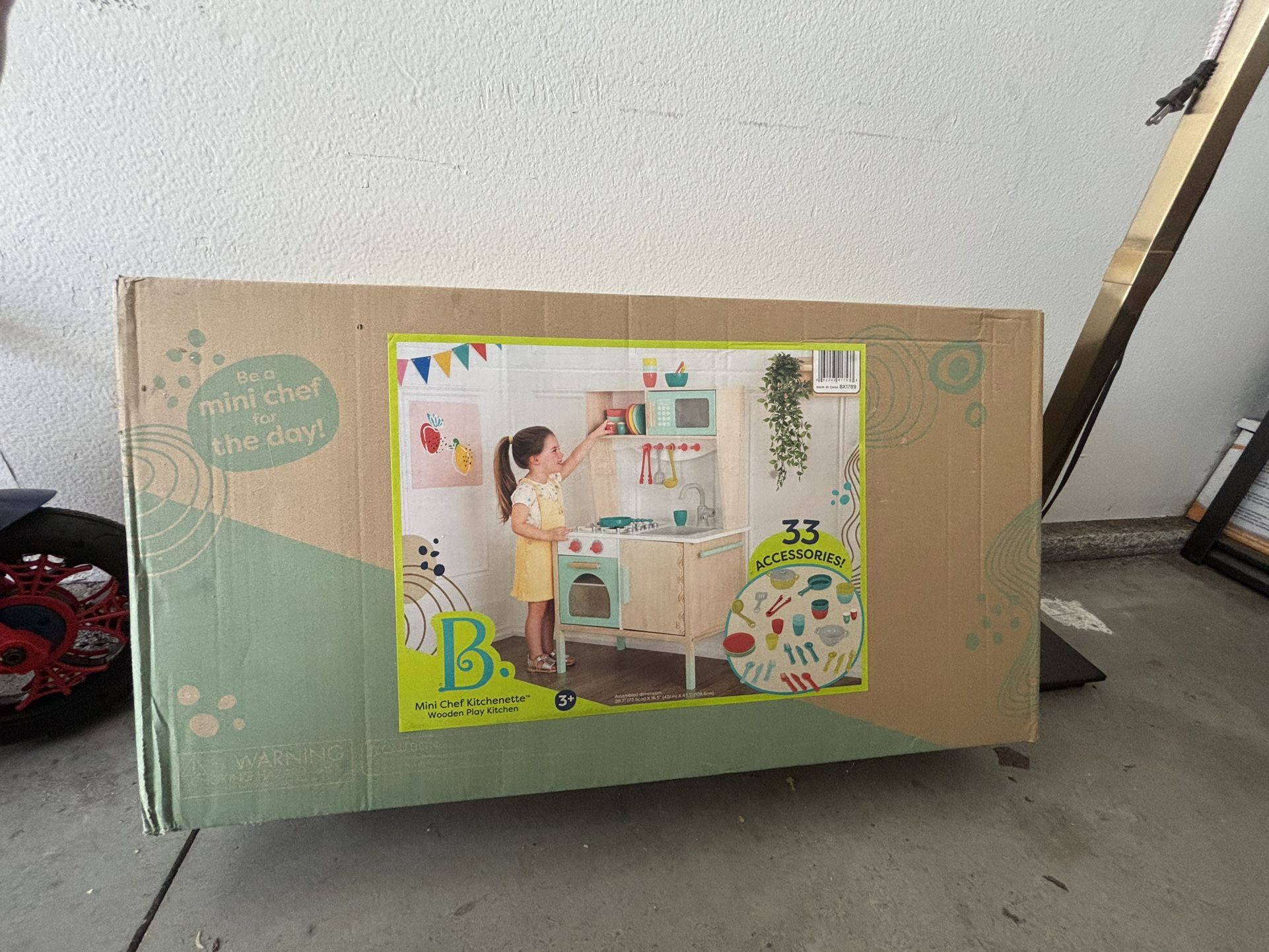 Mini Chef Kitchenette Wooden Play Kitchen