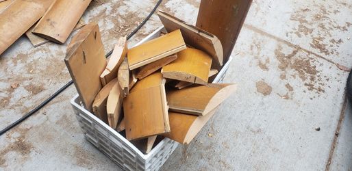Log Siding Pieces For Crafty People