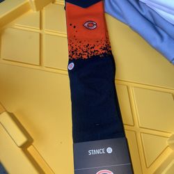 NEW Chicago Bears Stance Socks CALEB