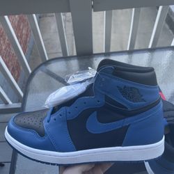 Air Jordan 1 High Og Marina Blue Size 10.5