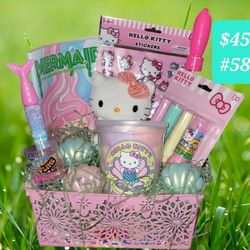 Hello Kitty Mermaid Easter Basket 