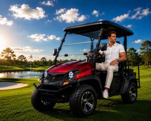Fully Assembled Gas Golf Car 200CC With Reverse