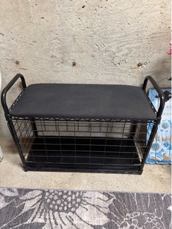 Bench Seat with  Storage -Gently Used