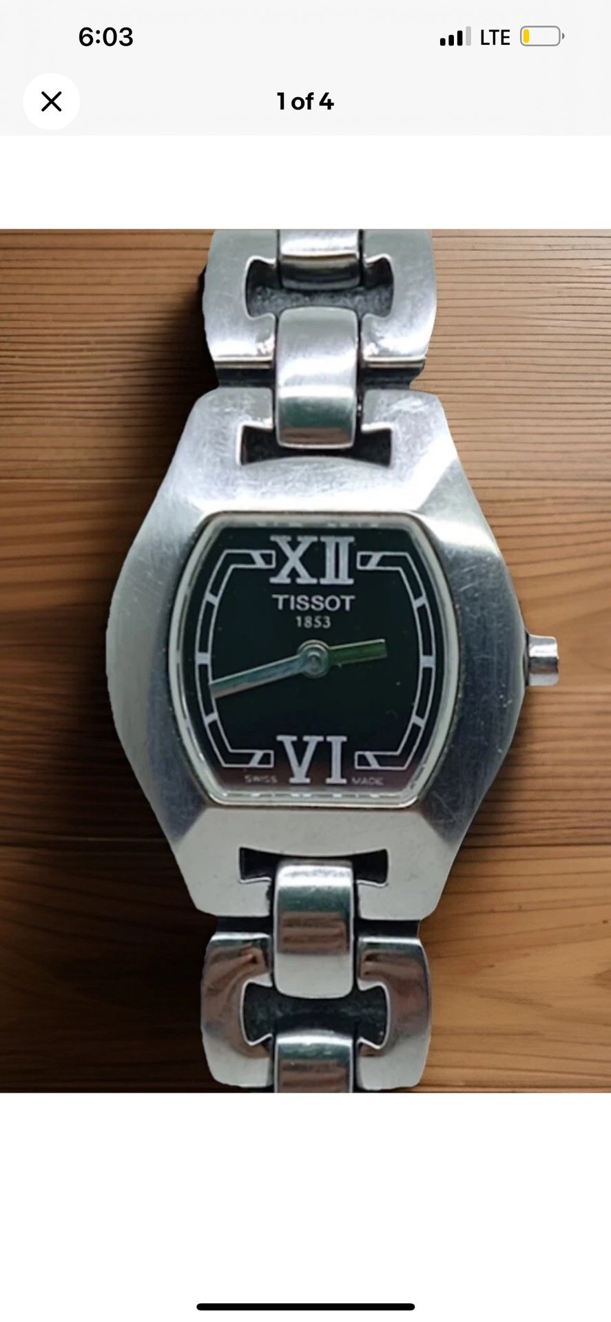 🪩🌑Beautiful Luxury Vintage Tissot 1853 Ladies Watch Sapphire Crystal Swiss🪩🌑