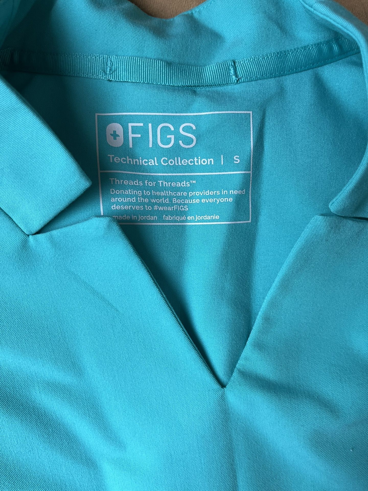 Figs Scrubs - Teal True Care Colors