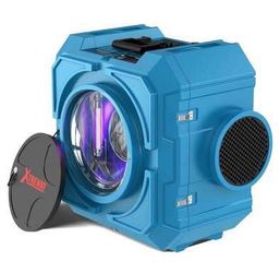 New 800CFM Hepa Air Scrubber with 4-Stage Filtration Stackable Negative Air Machine Commercial Air Scrubber