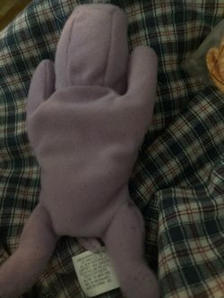 Vintage Hippo beanie baby