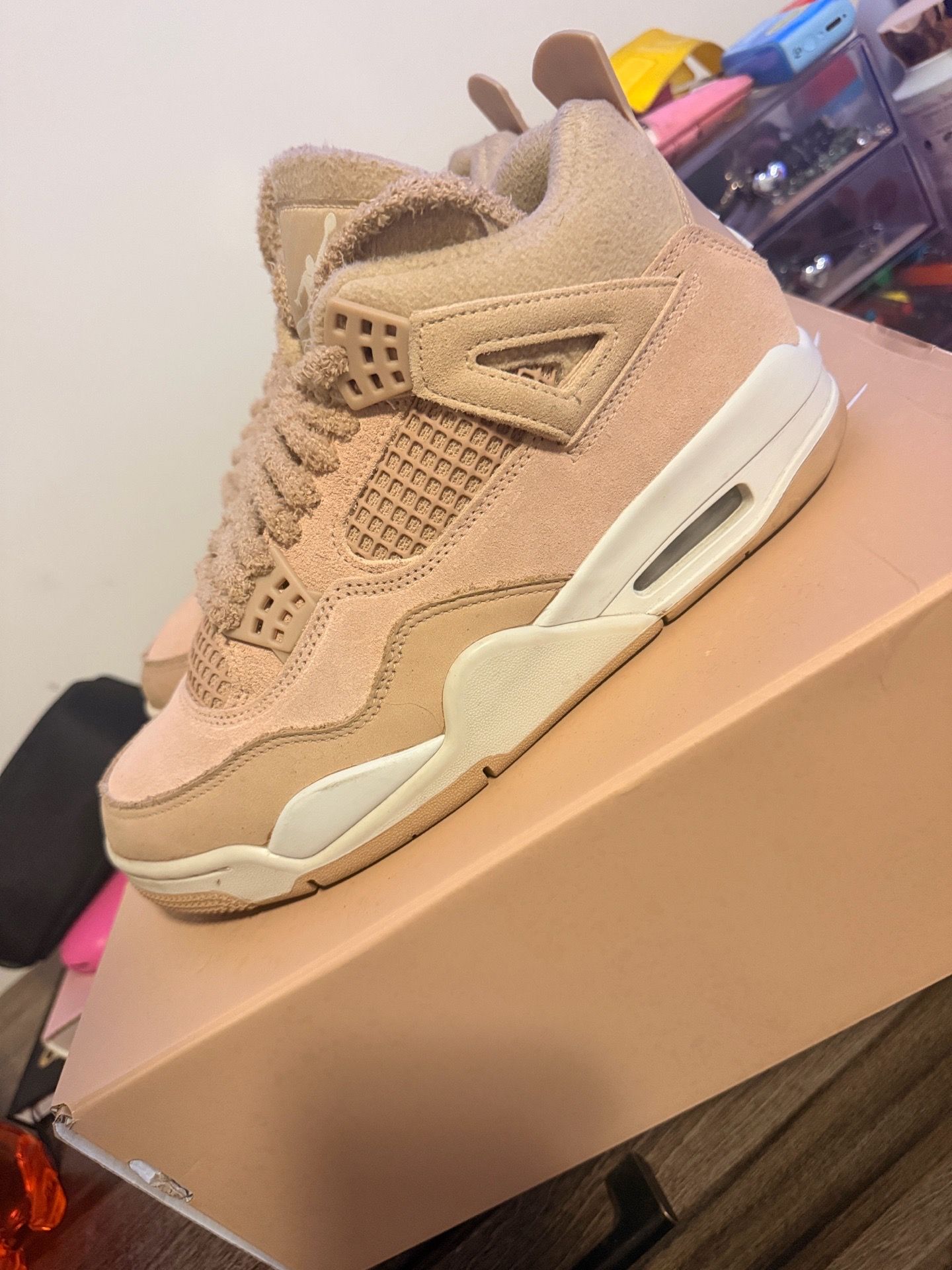 jordan 4 retro cozy girl