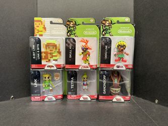 World Of Nintendo Legend Of Zelda Figure Lot NEW