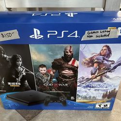 PS4 Consoles & Controllers