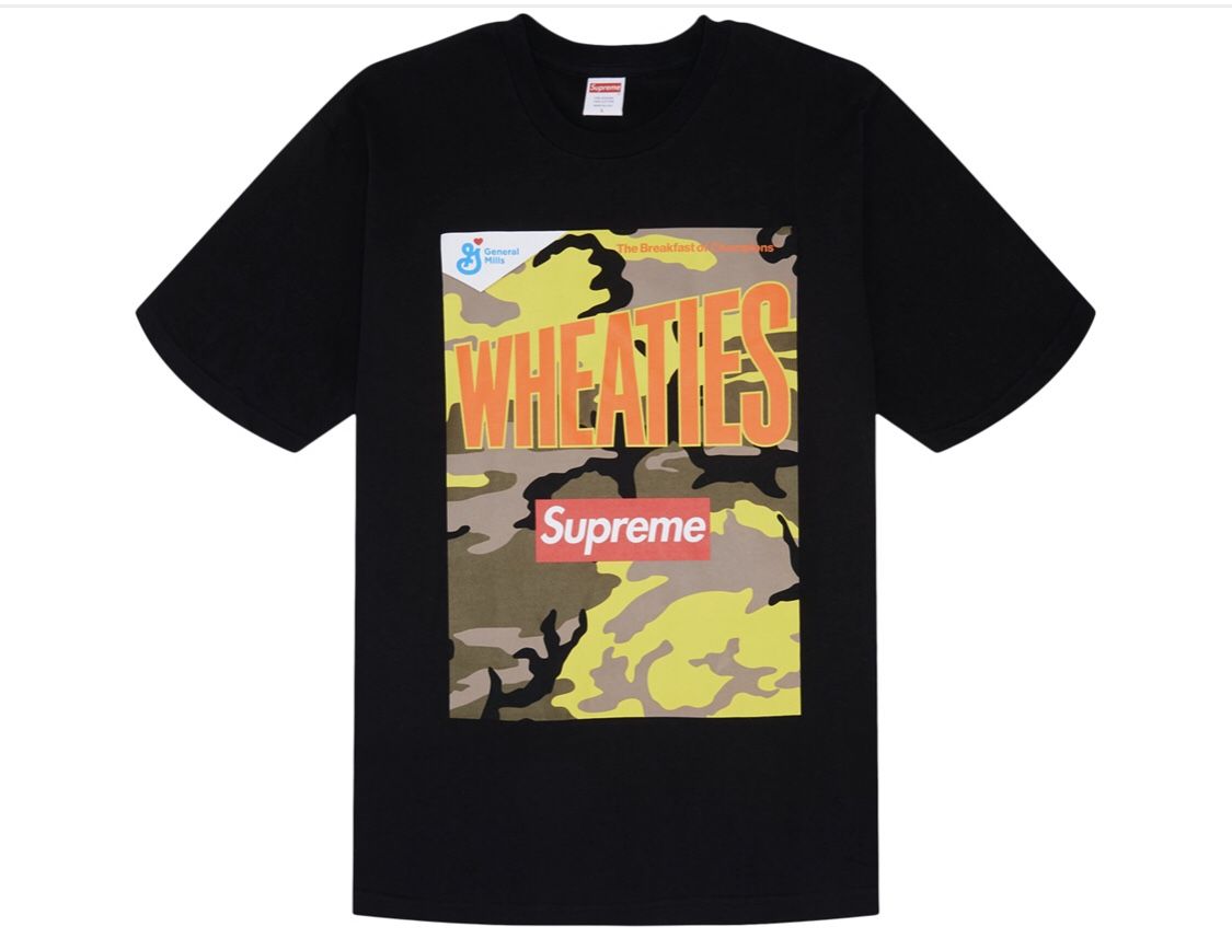 Supreme Wheaties Shirt-Authentic 