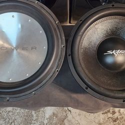 Subs 12 ROCKFORD FOSGATE And SKAR 