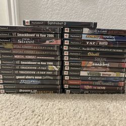 Sony Playstation 2 Video Games