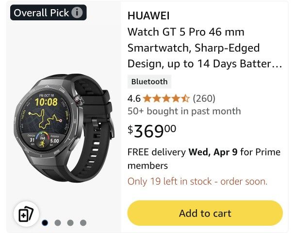 Huawei Watch GT5 Pro