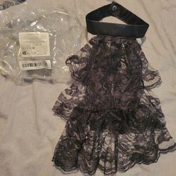 Womens lace necklace dickie