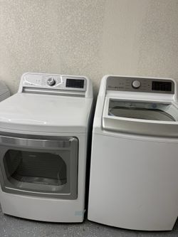 LG washer and dryer