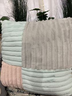 Multi Colored Large Couch Pillow
