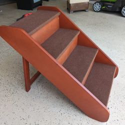 Pet Stairs. 30" H. Foldable. Wood. Excellent Condition 