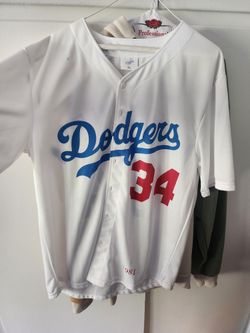 Fernando Valenzuela Los Angeles Dodgers Jersey Men’s XL White Promo LA SGA