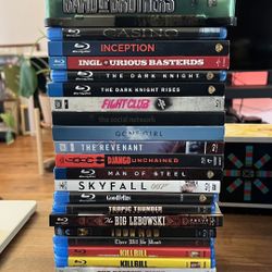 Blu Ray DVDs - Pre Owned $10 Each