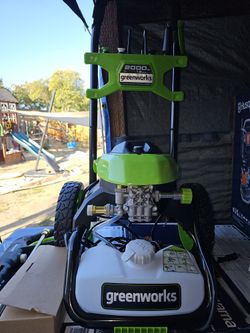 Greenworks 2000psi Pressure Washer