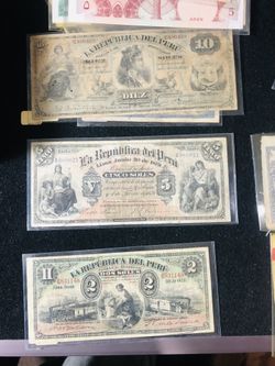 Currency US & Foreign Paper Money