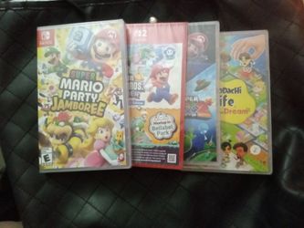 * Brand new switch games.