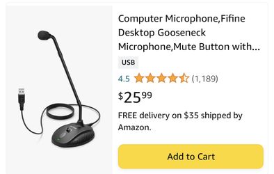 Gooseneck Mics