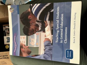 Teaching Special Students in General Education Classrooms
