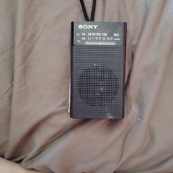 Old Sony Radio