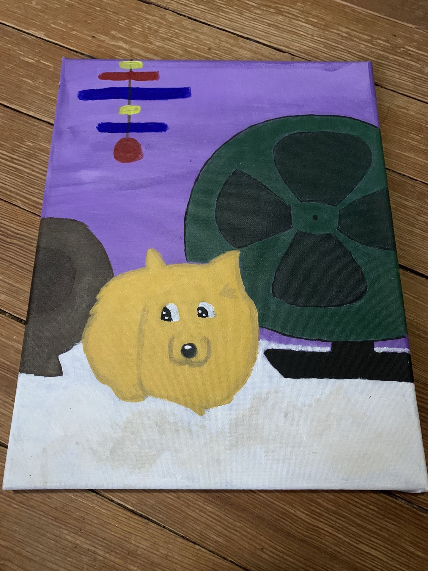 Hamster Painting