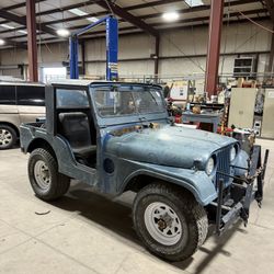 Homemade Half Cab Top For M38 Jeep