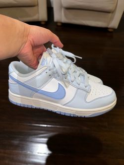 Nike Dunk Low White Blue Tint Sneakers