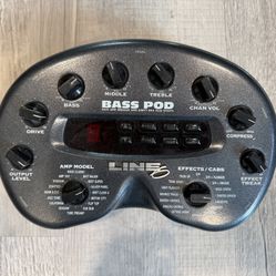 BASS POD FX Processor