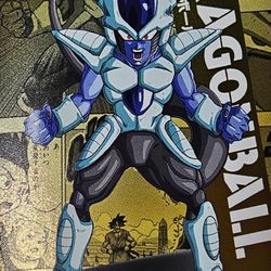 Frost First Form Dragon Ball Z Gold Rare