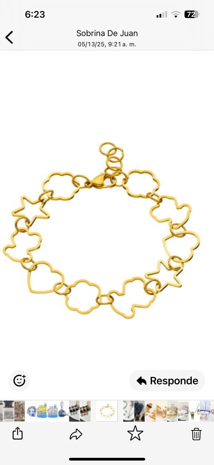 Charm Bracelet Stainless Steel 