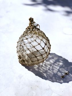 Vintage Duraglas fishing net float rope knot antique glass ball for Sale in  San Diego, CA - OfferUp
