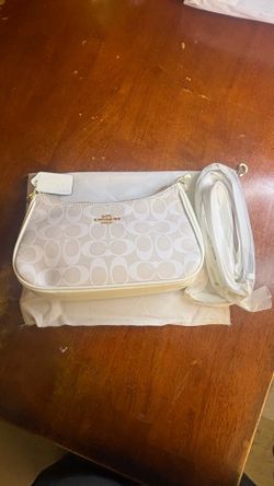 White coach purse