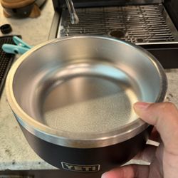 Yeti dog bowl
