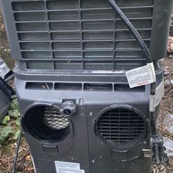 Elite 12,000 BTU Dual Hose Digital Portable Air Conditioner with Dehumidifier