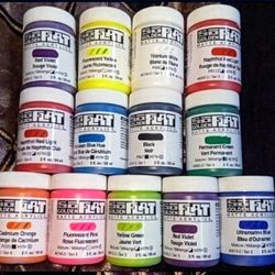 13 NEW GOLDEN SO-FLAT MATTE ACRYLIC PAINT JARS 