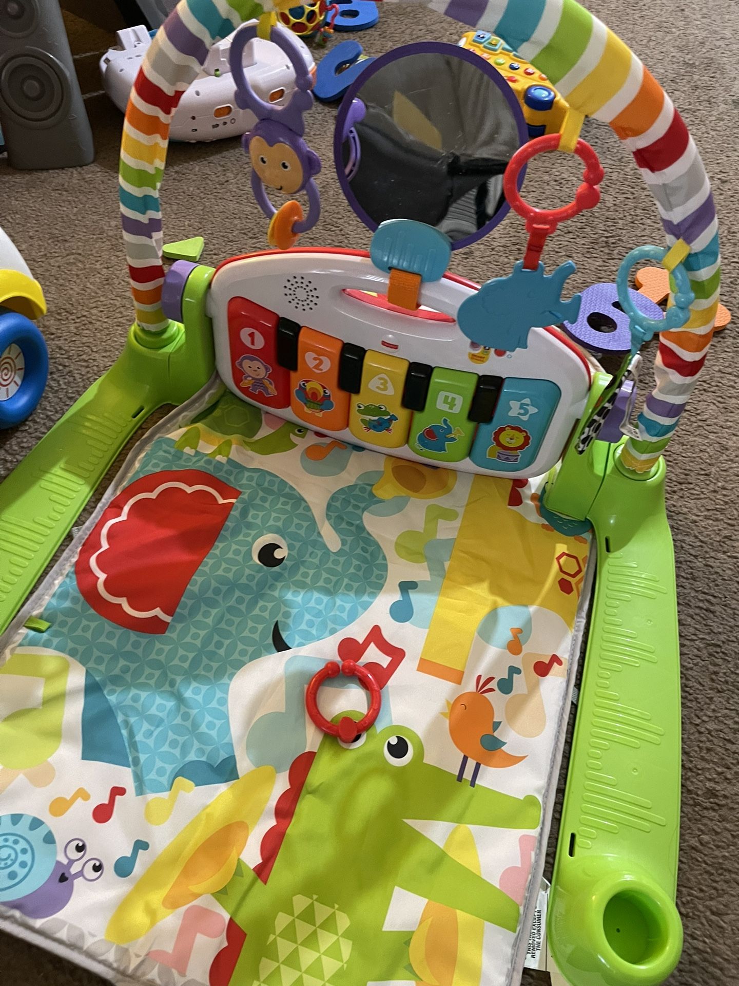 Baby Playmat With Piano