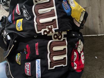 JH Design / Chase Authentics M&M's Racing Jacket (Ford / Nextel Cup / Elliott Sadler / Dale Jarrett Era)