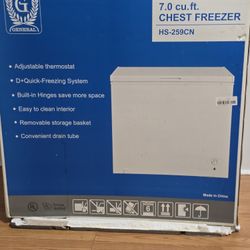 General Chest Freezer 7.0 Cut.ft
