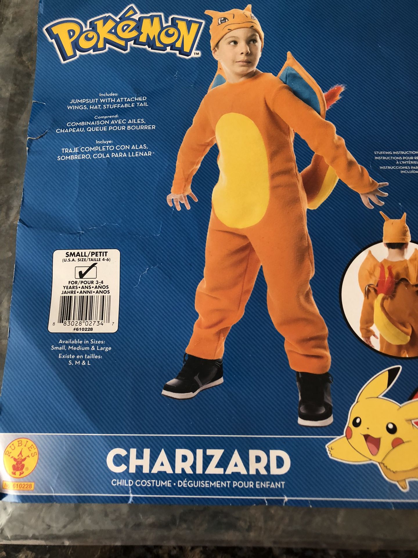 Charizard Pokémon Costume