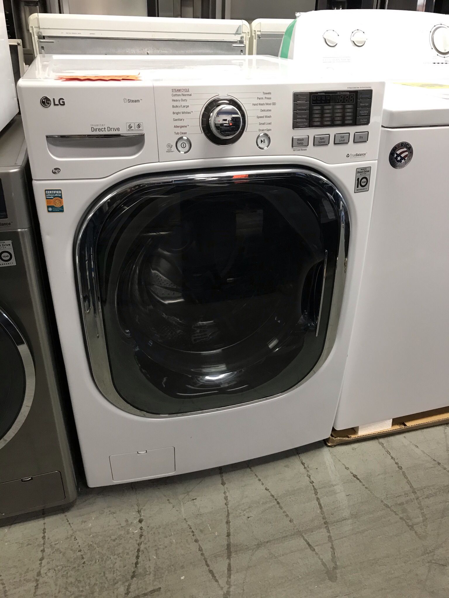 LG WASHER AND DRYER ALL IN ONE BRAND NEW OPEN BOX