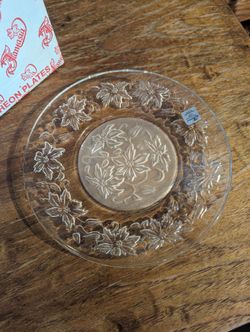 Crystal Luncheon Plates